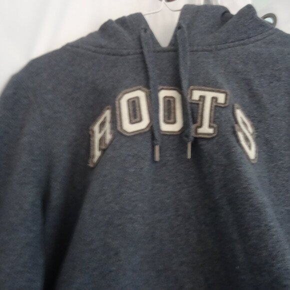 women's Roots grey hoodie size small-medium - Picture 3 of 4